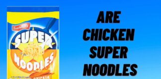 Are chicken Super Noodles vegetarian