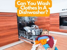 Can You Wash Clothes In A Dishwasher