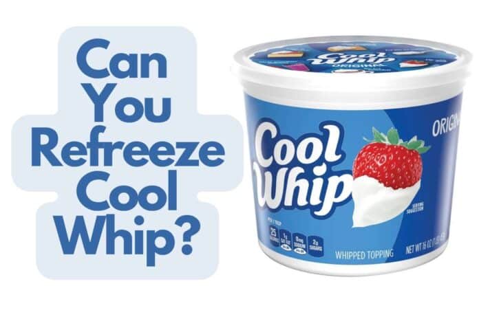 Can You Refreeze Cool Whip