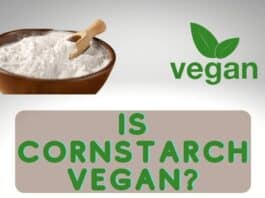 is cornstarch vegan