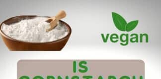 is cornstarch vegan