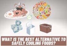 what is the best alternative to safely cooling foods