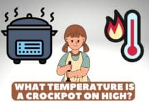 what temperature is a crockpot on high