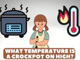 what temperature is a crockpot on high