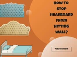 how to stop headboard from hitting wall