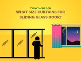 what size curtains for sliding glass door