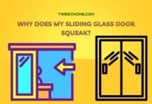 why does my sliding glass door squeak