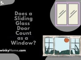does a sliding glass door count as a window